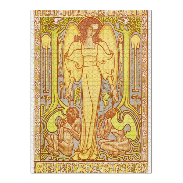 Puzzle Ravensburger "Toorop - The Hoogeland Beekbergen" artboxONE - Typografie,Menschen