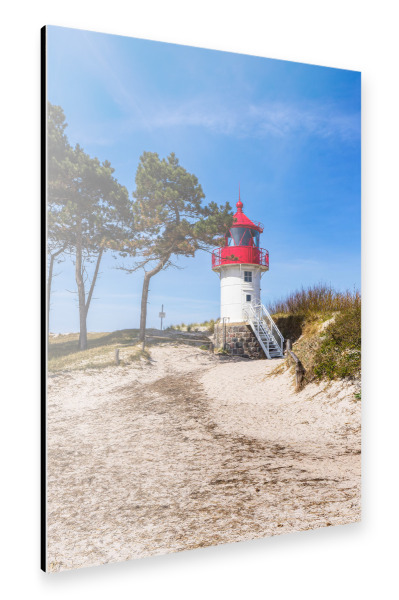 Alu-Dibond "Leuchtfeuer, Windflüchter, Düne" 30x20 cm artboxONE