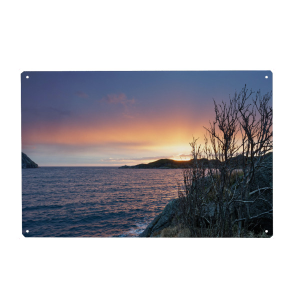 Holzbild "Morgenlicht am Meer" artboxONE - Natur,Reise,Reise / Strand und Meer