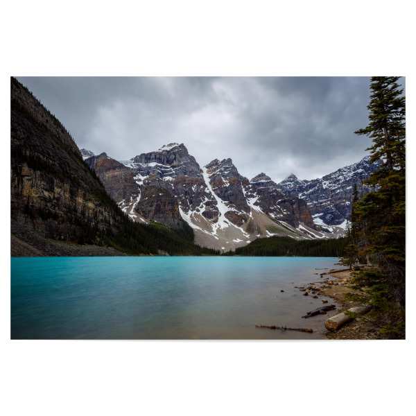 Poster 30x20 cm "Der Moraine Lake" artboxONE - Natur,Reise - Kanada,Rocky mountains,Lake moraine,Bergsee,Banff,Berge,Landschaft,Natur,See