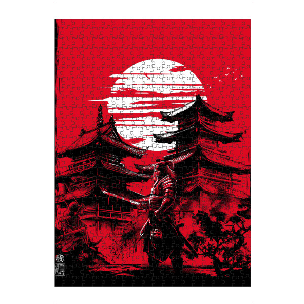 artboxONE Puzzle "Samurai-Krieger im feudalen Japan" artboxONE - Städte / Tokio