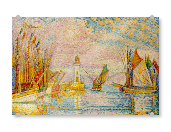 Acrylglasbild "Leuchtturm bei Groix" artboxONE - Städte,Reise,Architektur,Reise / Strand und Meer,Reise / Länder