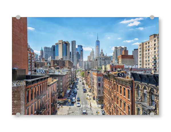 Acrylglasbild "Chinatown Manhattan" artboxONE - Städte,Städte / New York,Reise,Architektur,Reise / Länder