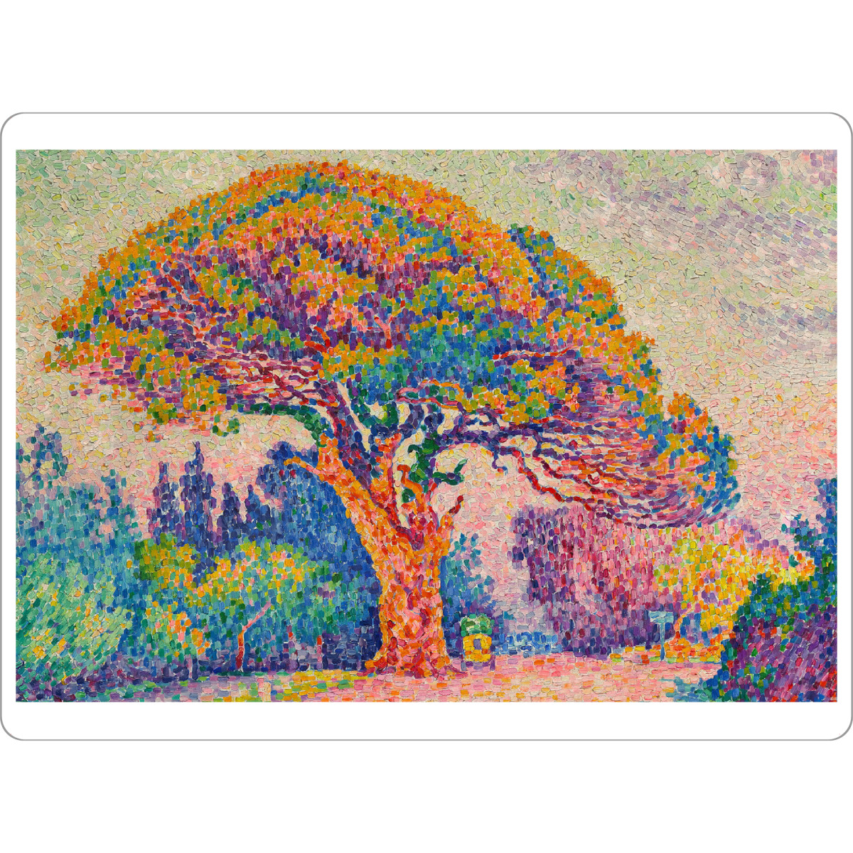 Tischset "Die Kiefer in Saint Tropez" artboxONE - Natur,Reise,Reise / Länder
