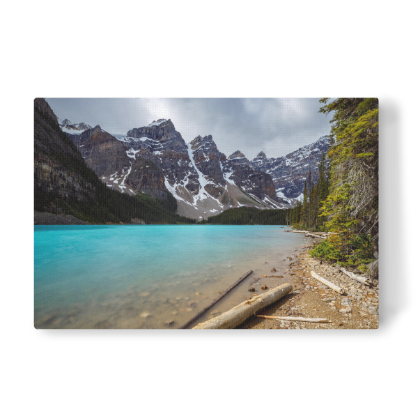 Leinwandbild "Lake Moraine in den Rocky ́s" artboxONE - Natur - Kanada,Rocky mountains,Lake moraine,Bergsee,Banff,Berge,Landschaft,Natur,See
