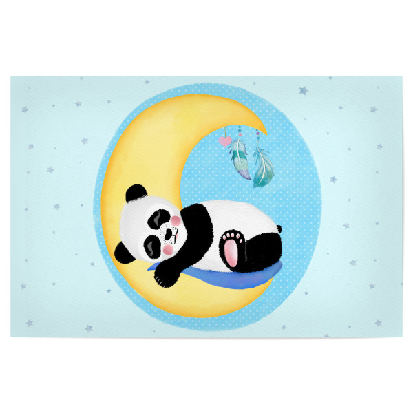 Poster "Panda Babyboy" artboxONE - Für Kinder,Tiere,Liebe