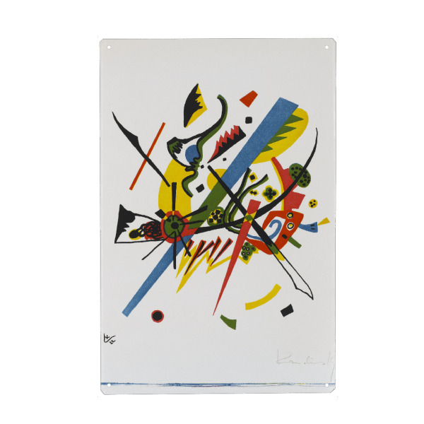 Holzbild "Kleine Welten" artboxONE - Abstrakt,Geometrie,Fashion