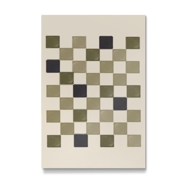 Galerie-Print "Grüner Scheck" 30x20 cm artboxONE