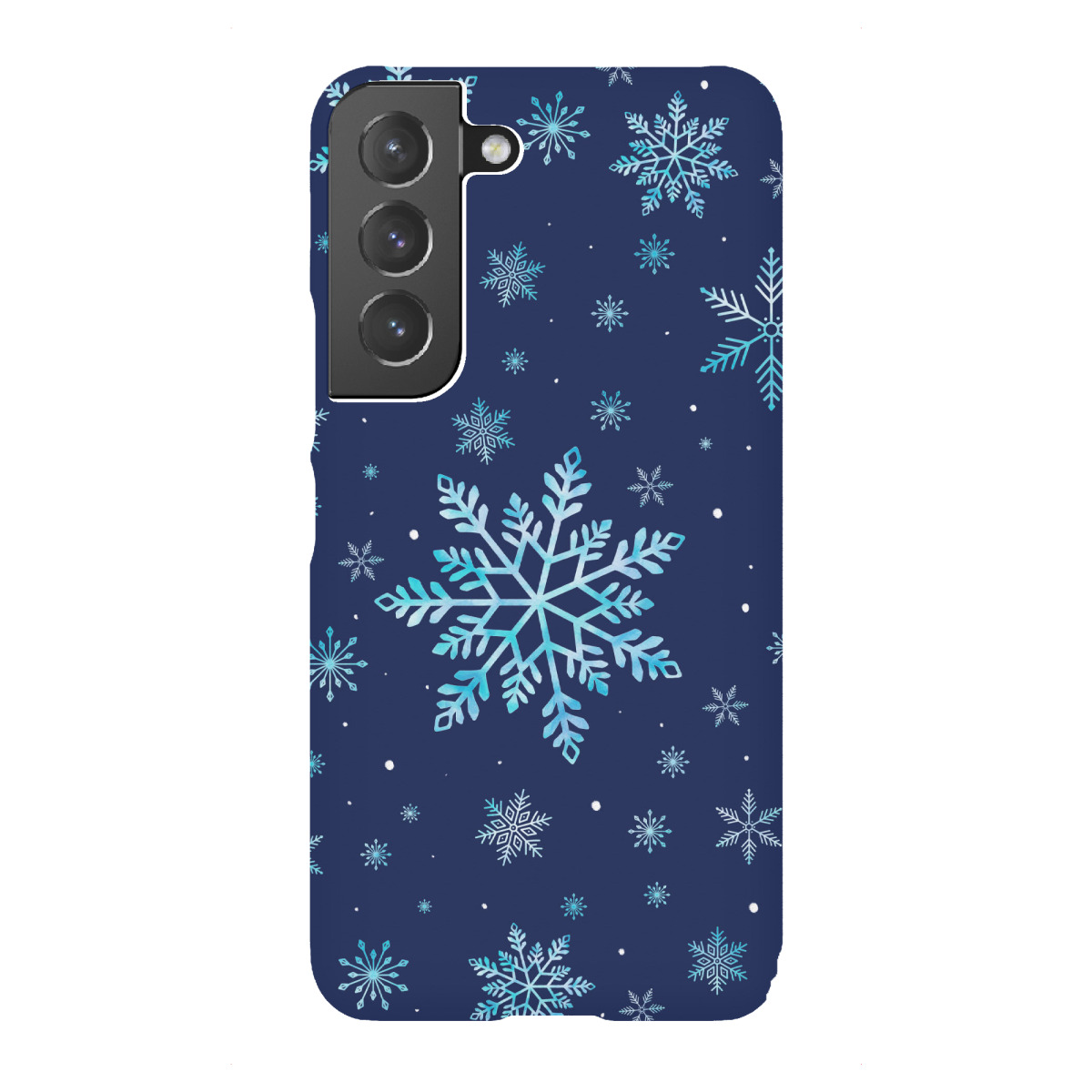 Samsung Galaxy "Tanzende Schneeflocken" Premium-Case Handyhülle artboxONE