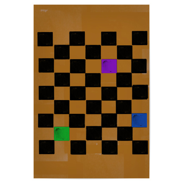 Poster "Retro kariert" artboxONE - Abstrakt,Geometrie - Retro kariert,Kariert,Retro,Vintage,Abstrakt,Modern,Zeitgenössisch,Wandkunst