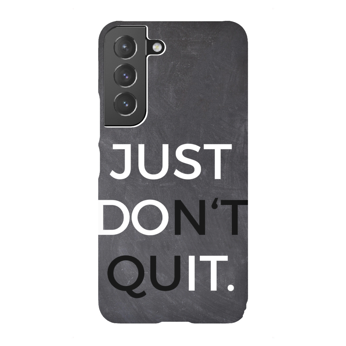 Samsung Galaxy "Just don't quit!" Premium-Case Handyhülle artboxONE