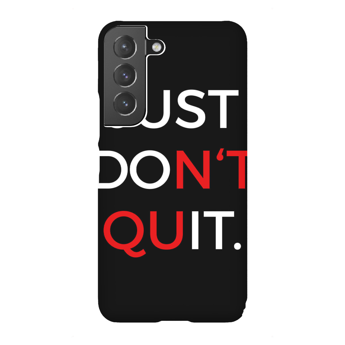 Samsung Galaxy "Don't quit - Do it!" Premium-Case Handyhülle artboxONE