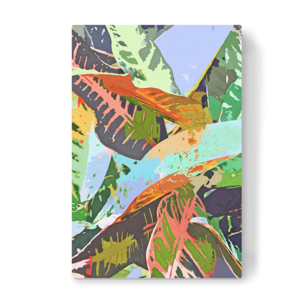Leinwandbild "Dschungelpflanzen" artboxONE - Natur,Floral,Abstrakt