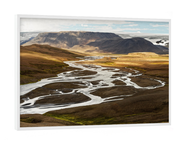 Poster mit weißem Rahmen "Ausblick" artboxONE - Natur,Reise,Reise / Länder