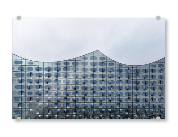 Acrylglasbild "Window Doublewave" artboxONE - Städte,Städte / Hamburg,Reise,Architektur,Reise / Länder
