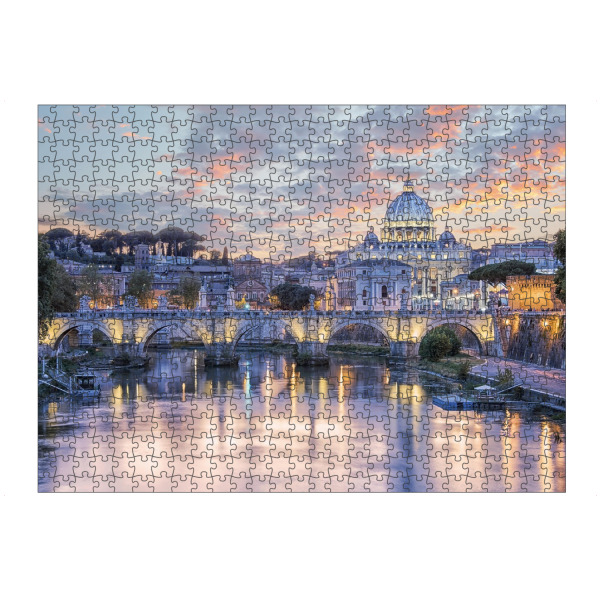 artboxONE Puzzle "Sonnenuntergang in Rom" artboxONE - Städte,Reise,Architektur,Reise / Länder,Städte / Rom