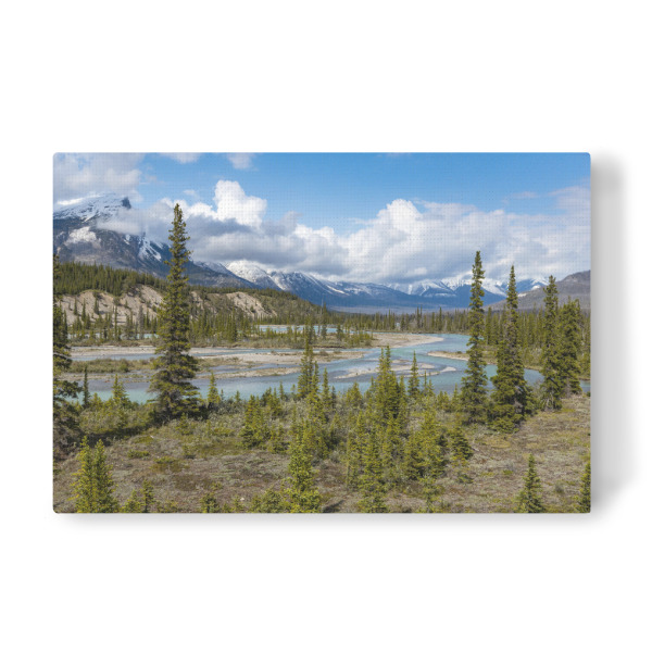 Leinwandbild "Saskatchewan River Crossing" artboxONE - Natur