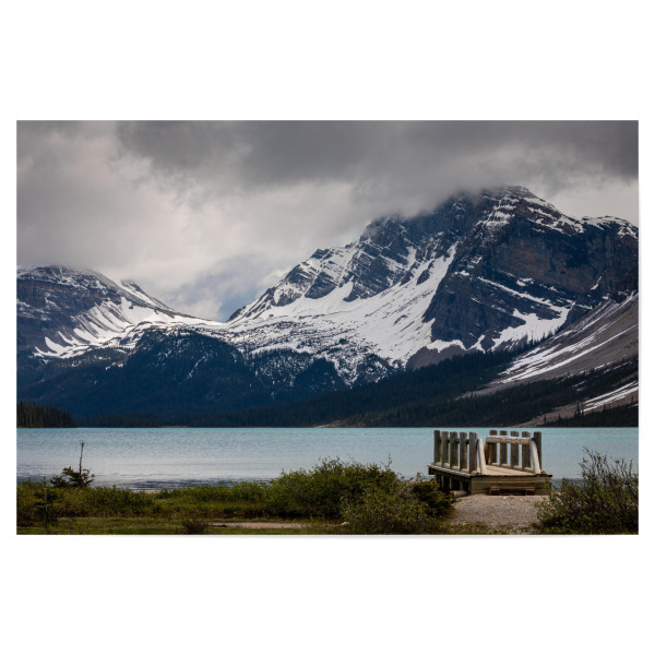 Poster "Der Lake Bow in Kanada" artboxONE - Natur,Reise