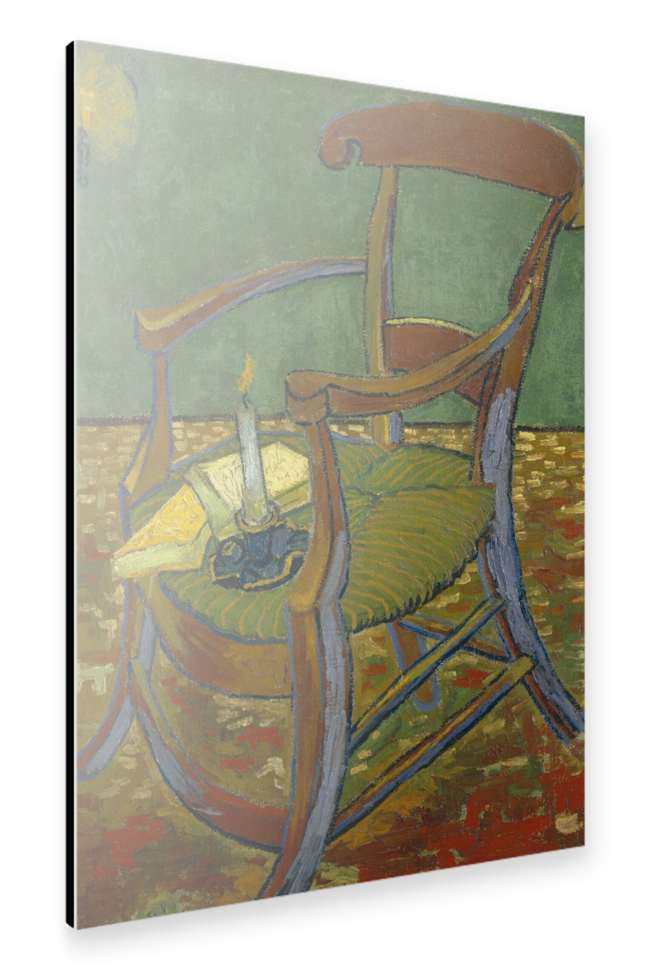 Alu-Dibond "Gauguins Stuhl" 75x50 cm artboxONE