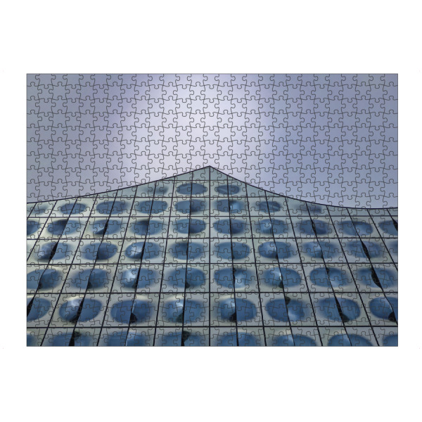 artboxONE Puzzle "Window Wavepeak in grey Sky" artboxONE - Architektur