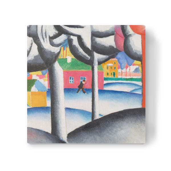 Leinwandbild "Winter in der Stadt" artboxONE - Städte,Reise,Reise / Länder