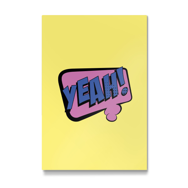 Galerie-Print "YEAH bubble" 30x20 cm artboxONE