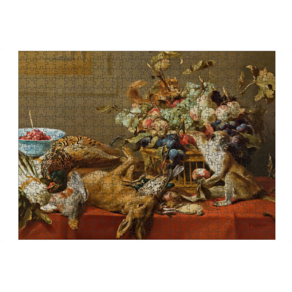 artboxONE Puzzle "Obst, totes Wild und Gemüse" artboxONE - Natur,Floral,Tiere
