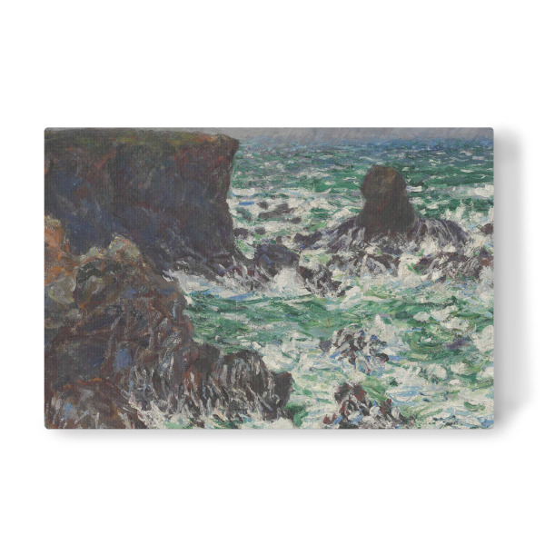 Leinwandbild "Claude Monet - Löwenfelsen" artboxONE - Natur,Reise,Reise / Strand und Meer