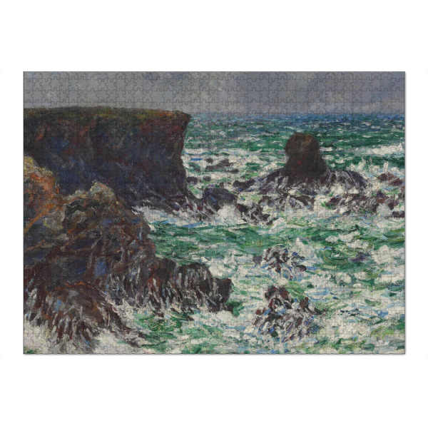 Puzzle Ravensburger "Claude Monet - Löwenfelsen" artboxONE - Natur,Reise,Reise / Strand und Meer