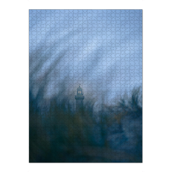 Puzzle Ravensburger "Warnemünde Leuchtturm" artboxONE - Reise,Architektur,Reise / Strand und Meer