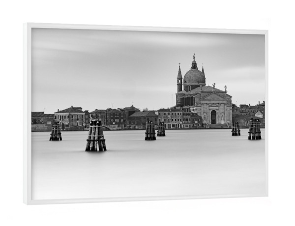 Poster mit weißem Rahmen "Chiesa della Santissima" artboxONE - Städte,Architektur