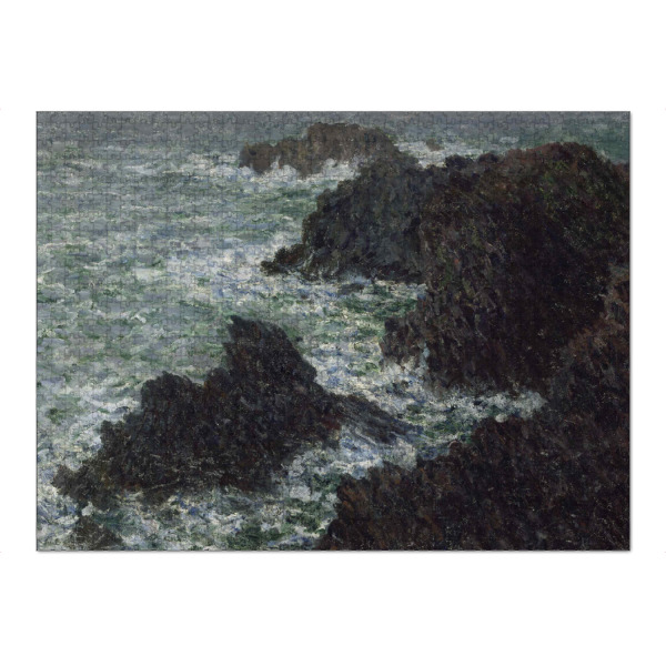 Puzzle Ravensburger "Claude Monet - Die wilde Küste" artboxONE - Natur,Reise