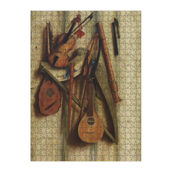 Puzzle Ravensburger "Franciscus Gijsbrechts - Musik" artboxONE - Menschen,Musik