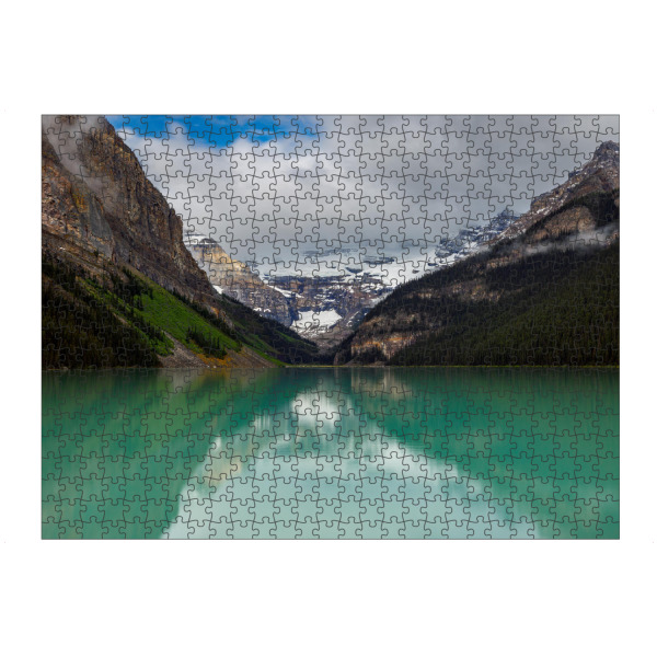 Puzzle Ravensburger "Lake Louise in Kanada" artboxONE - Natur,Reise - Kanada,Rocky mountains,Lake louise,Bergsee,Banff,Berge,Landschaft,Natur,See