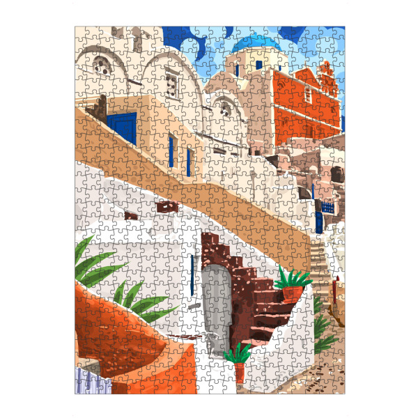 Puzzle Ravensburger "Irgendwo weit weit weg" artboxONE - Städte,Architektur