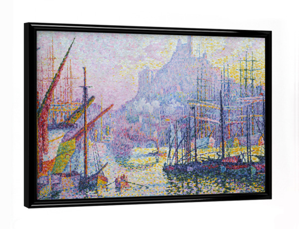 Poster mit schwarzem Rahmen "Notre-Dame-de-la-Garde" artboxONE - Städte,Reise,Architektur,Reise / Strand und Meer,Reise / Länder