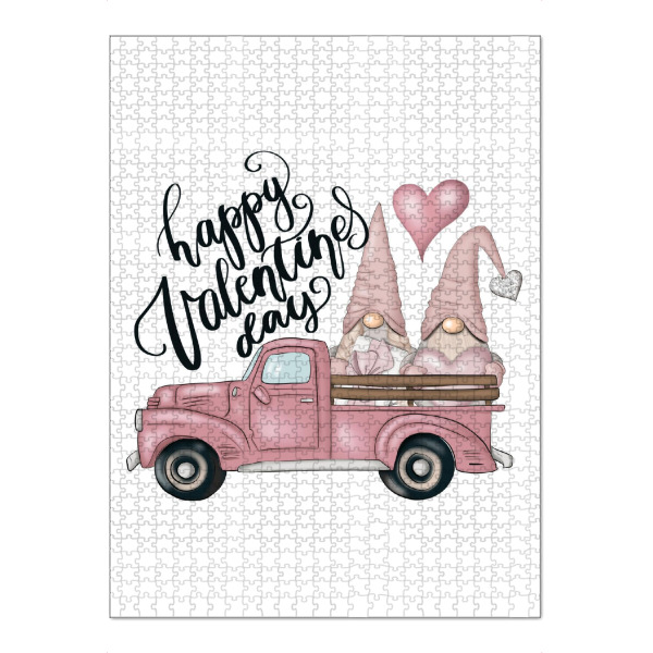 Puzzle Ravensburger "Fröhlichen Valentinstag" artboxONE - Automobile,Fashion,Buchstaben,Für Mama,Festivals