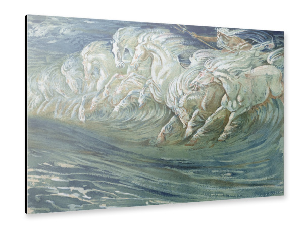 Alu-Dibond "Neptuns Pferde" 30x20 cm artboxONE