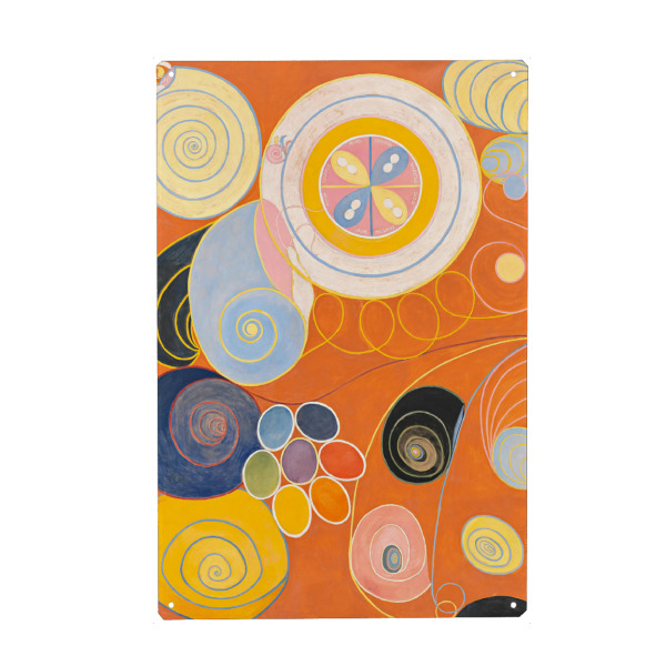 Metall Poster "The Ten Biggest" artboxONE - Abstrakt,Geometrie,Fashion