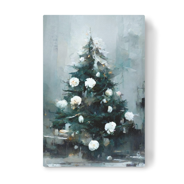 Leinwandbild "Abstract Christmas Tree" artboxONE - Für Kinder,Weihnachten,Für Mama
