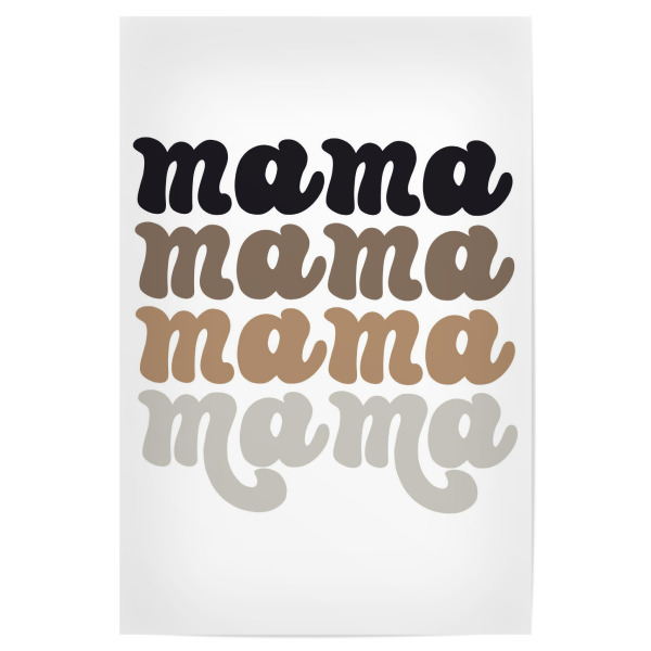 Poster 30x20 cm "Mama-Design" artboxONE - Menschen,Liebe,Fashion,Buchstaben,Für Mama