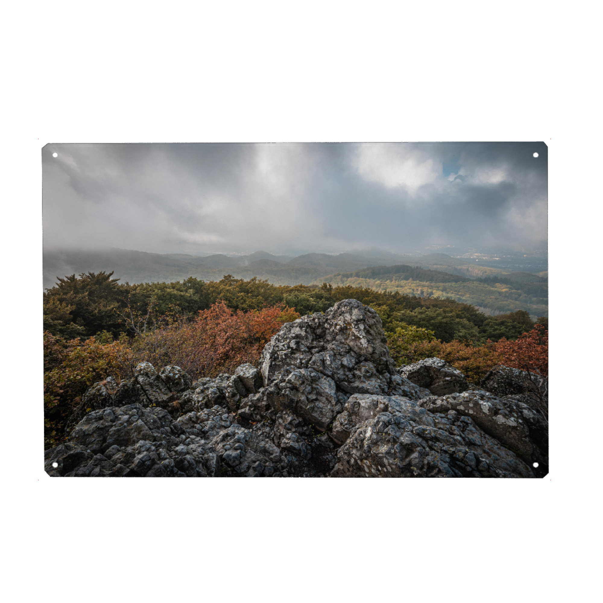 Metall Poster "Siebengebirge" artboxONE - Natur,Reise