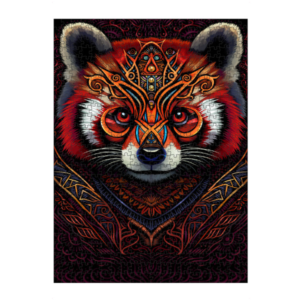 artboxONE Puzzle "Indischer Stammes-roter Panda" artboxONE - Tiere,Comic