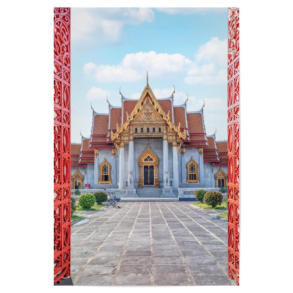 Poster "Tempel in Bangkok" artboxONE - Städte,Reise,Architektur,Reise / Asien,Reise / Länder