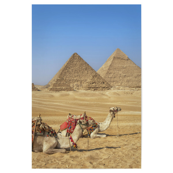 Poster "Die großen Pyramiden" artboxONE - Reise,Architektur,Reise / Afrika,Reise / Länder,Städte / Weitere