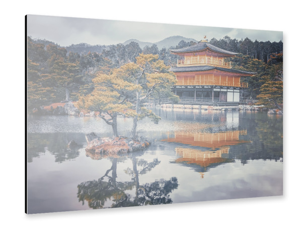 Alu-Dibond "Goldener Tempel" 30x20 cm artboxONE