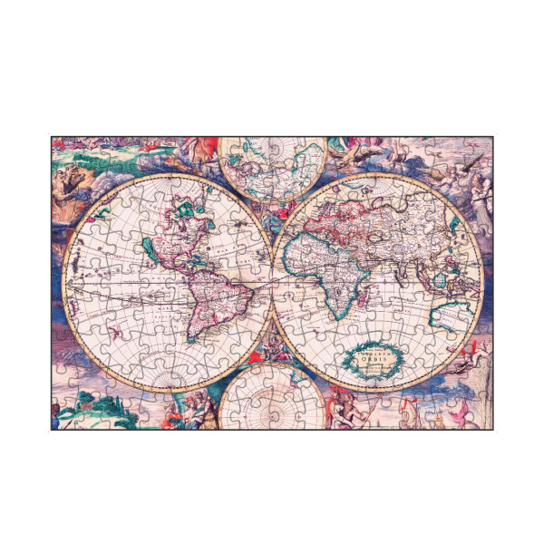 artboxONE Puzzle "Weltkarte des 17. Jahrhunderts" artboxONE - Reise,Reise / Afrika,Reise / Länder,Kartografie