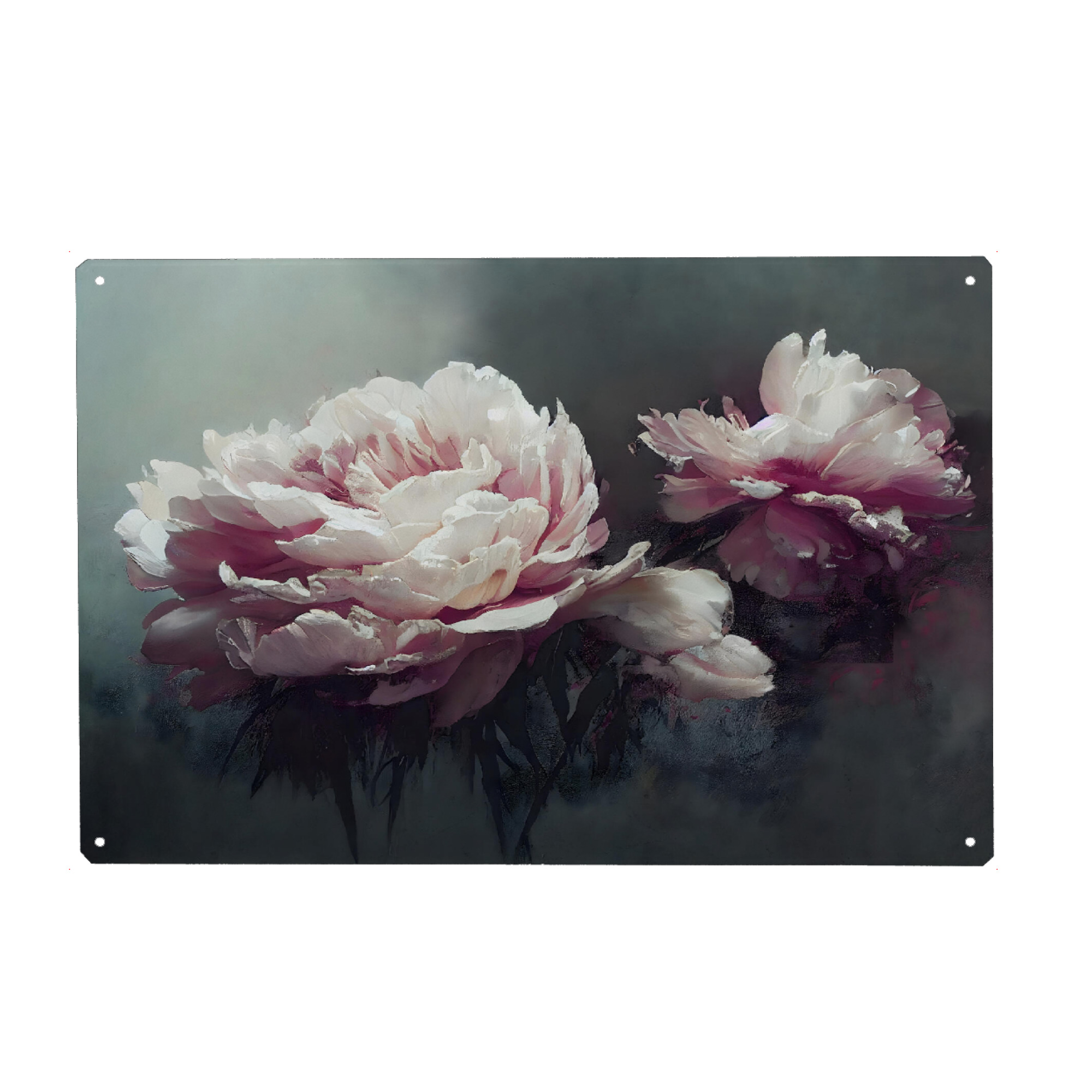 Holzbild "Pfingstrosen in Pink" artboxONE - Floral,Abstrakt,Für Mama