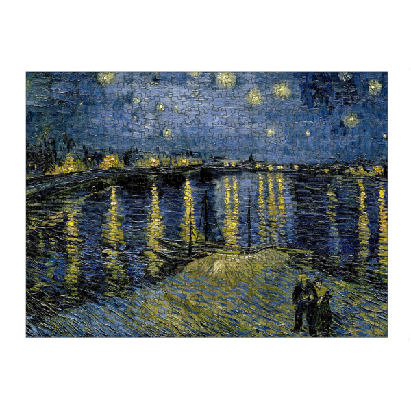 Puzzle Ravensburger "Die Sternennacht über der Rhone" artboxONE - Natur,Reise,Für Mama,Für Papa,Galaxy