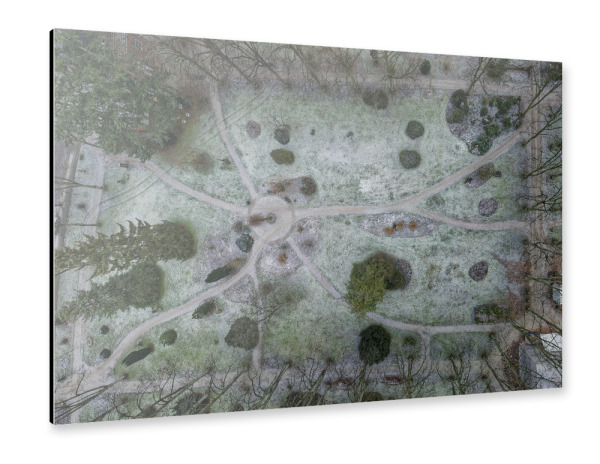 Alu-Dibond "Park Alt-Lohbrügger Friedhof" 30x20 cm artboxONE